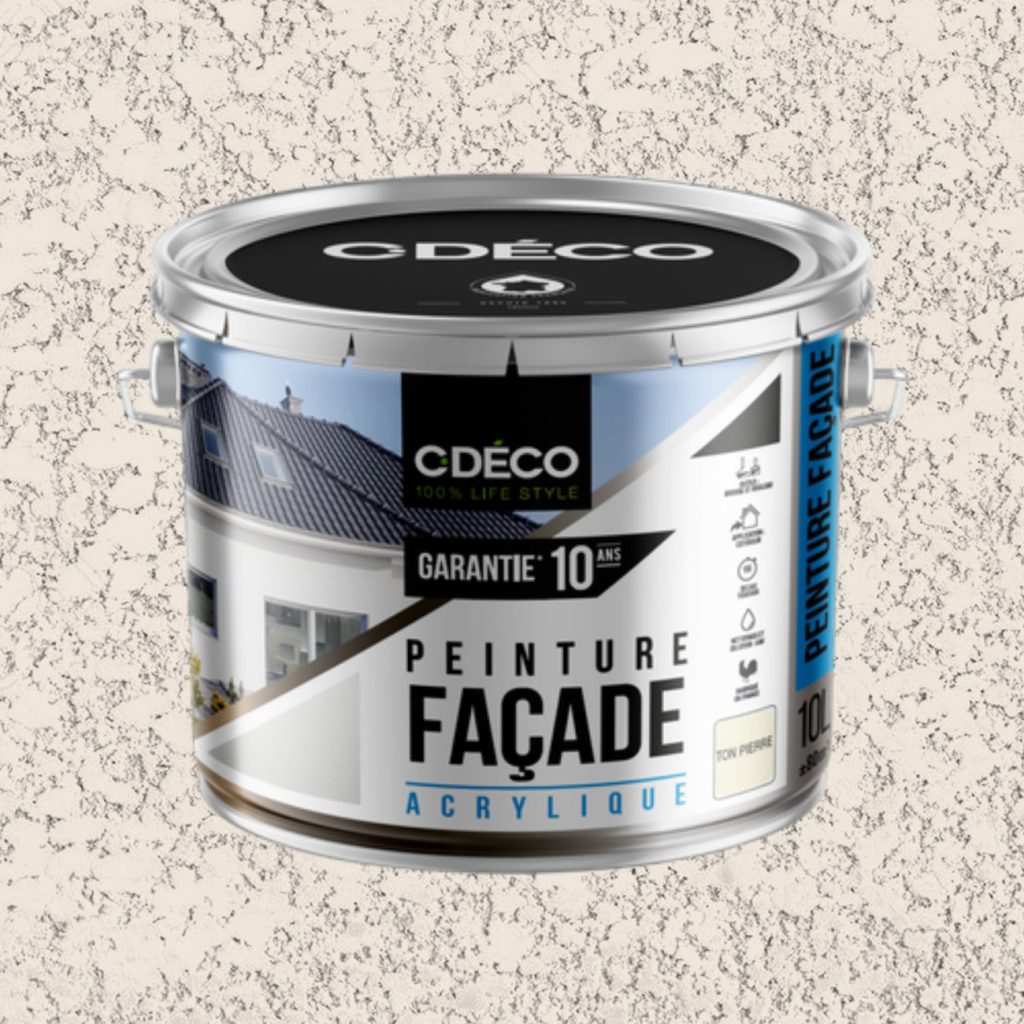 Peinture CDECO Façade Ton Pierre CDECO